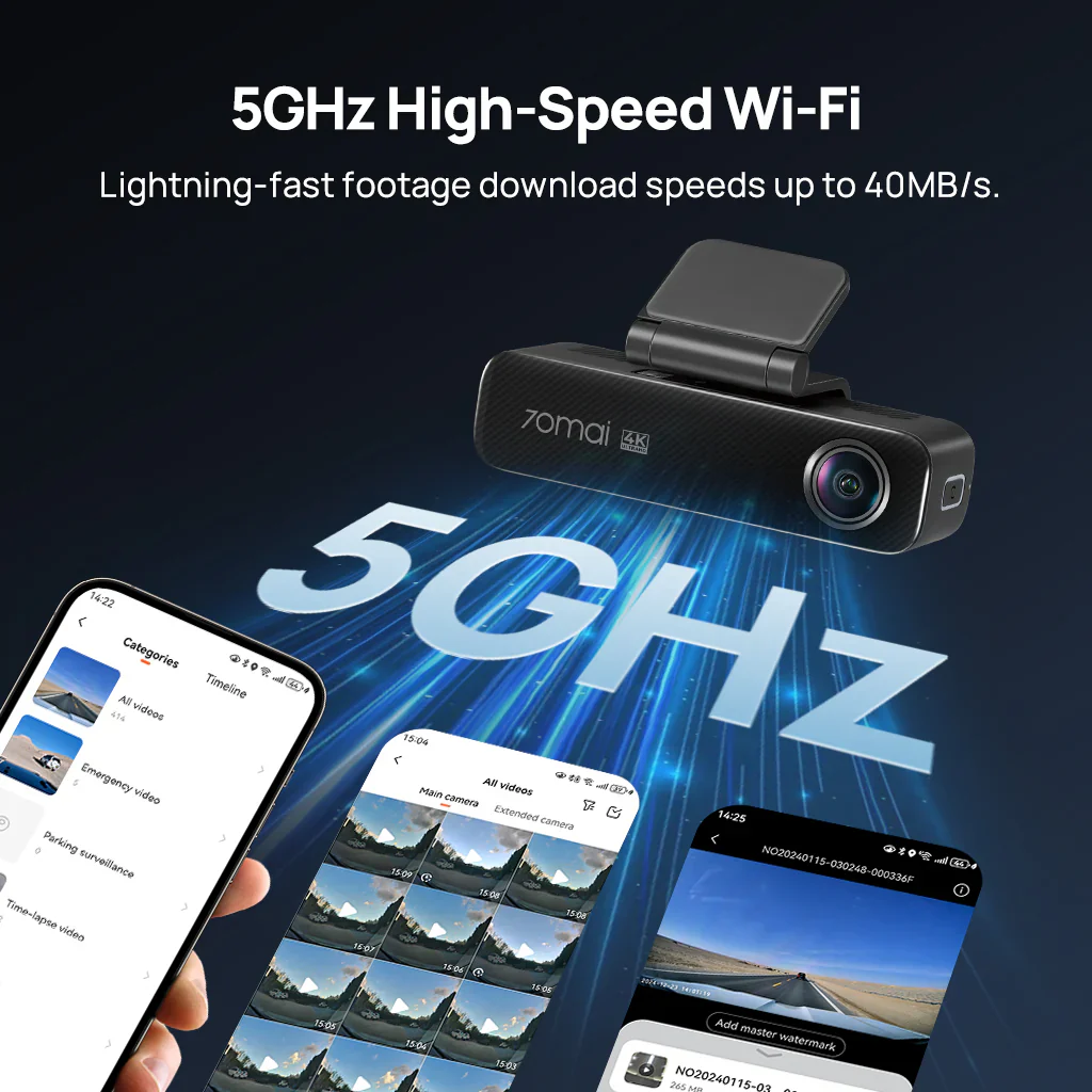 70mai 4K M800 Dash Cam - Image 8