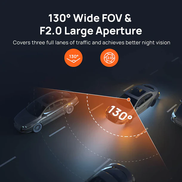 70mai Dash Cam M310 with Built-in LED Indicator - Image 10