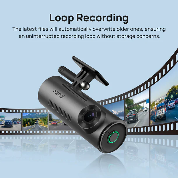 70mai Dash Cam M310 with Built-in LED Indicator - Image 6