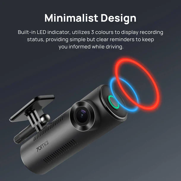 70mai Dash Cam M310 with Built-in LED Indicator - Image 8