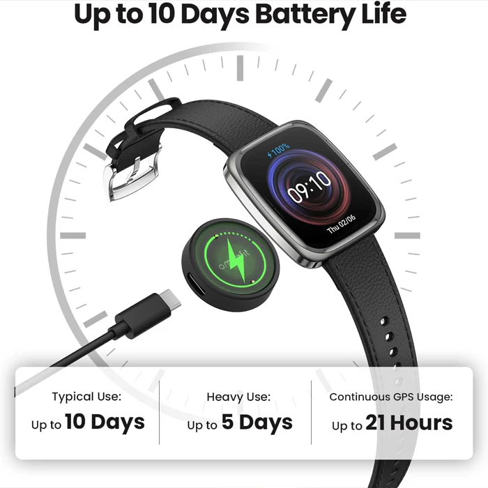 Amazfit Active 2 Smartwatch Square (Premium Version) - Image 4