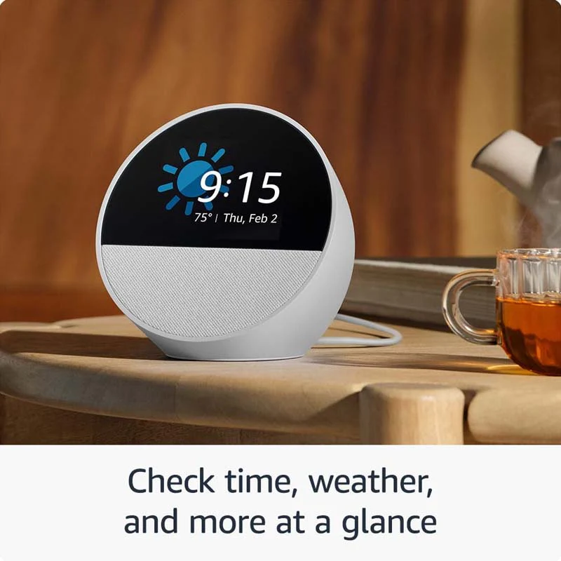 Amazon Echo Spot Smart Speaker (2024 release) - Image 3