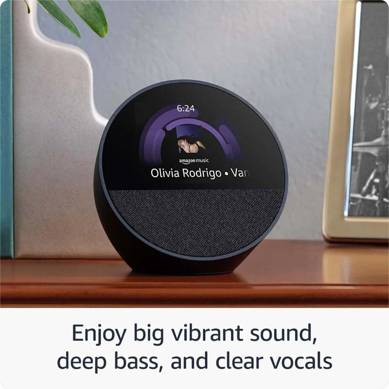 Amazon Echo Spot Smart Speaker (2024 release) - Image 4