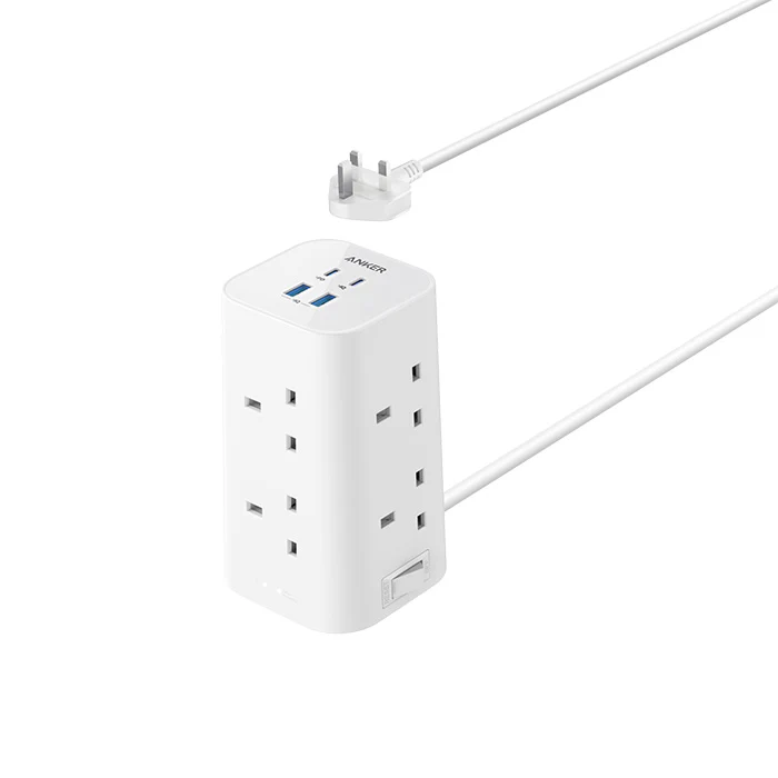 Anker 20W USB C Fast Charging Power Strip 12 in 1 (A9185)