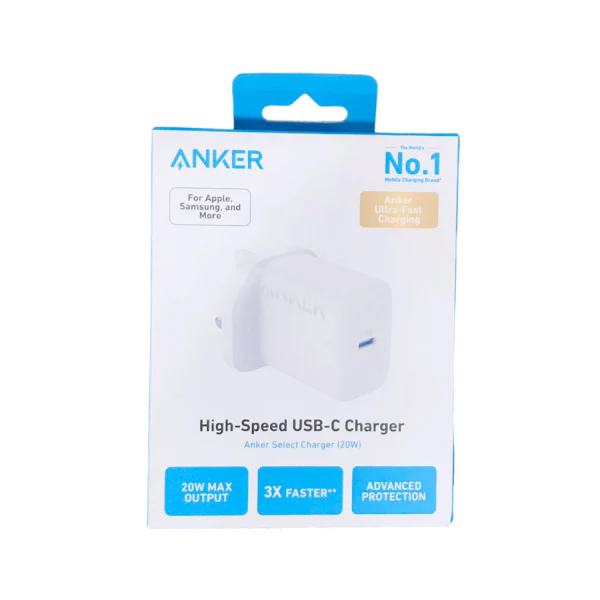 Anker 20W USB C Fast Wall Charger (A2347K21) Adapter - Image 2