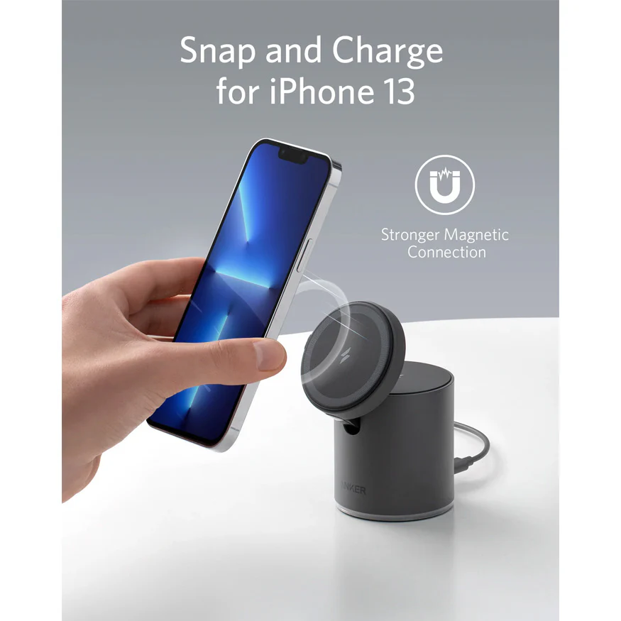 Anker 623 Magnetic Wireless Charger (MagGo) - A2568 - Image 3