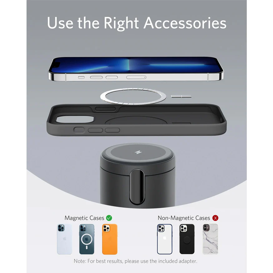 Anker 623 Magnetic Wireless Charger (MagGo) - A2568 - Image 4