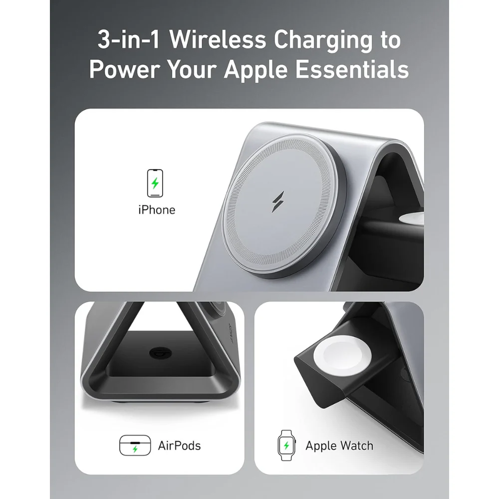 Anker 737 MagGo 3-in-1 15W Charger (Docking Station) - B2599 - Image 4