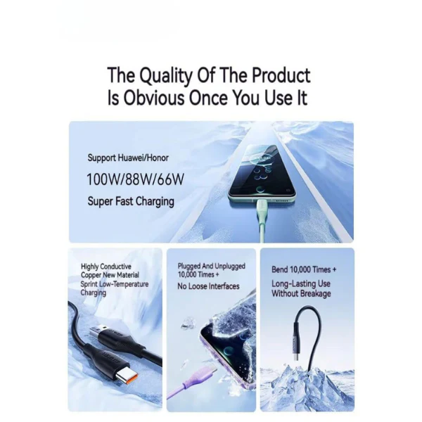 ANKER USB-A to USB-C Cable 6A - A8001 - Image 4