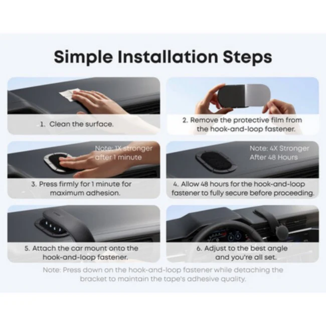 Anker MagGo Nano Car Mount (A9110) - Image 4