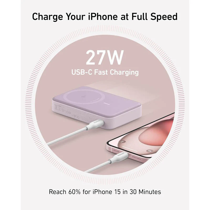 Anker MagGo Power Bank 15w Portable Charger (A1654) - Image 8