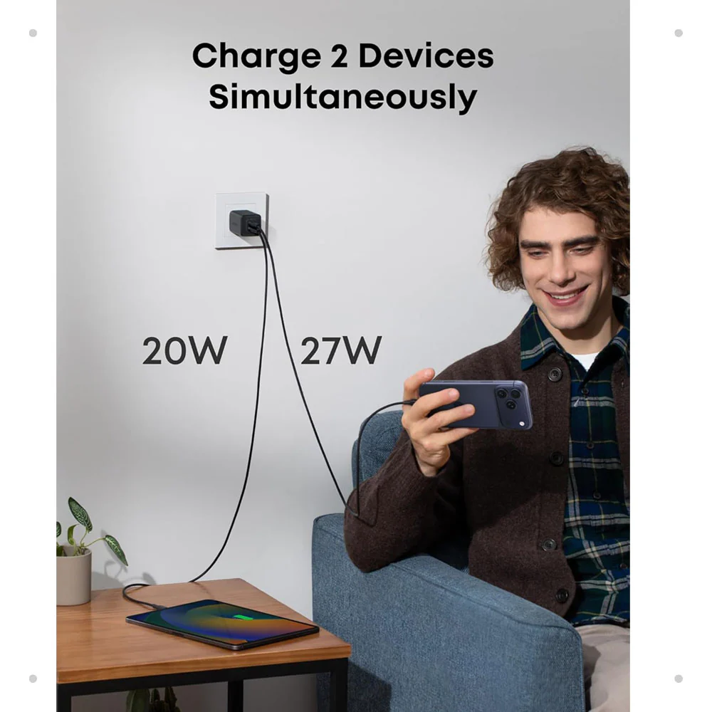 Anker Nano 3 47W USB C Charger (A2039) - UK Plug - Image 4