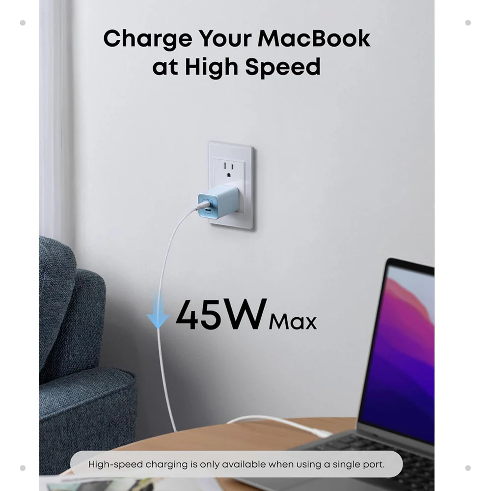 Anker Nano 3 47W USB C Charger (A2039) - UK Plug - Image 5