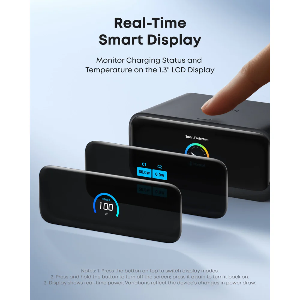Anker Nano Charging Station (6-in-1, 100W) - A91C8611 - Image 2