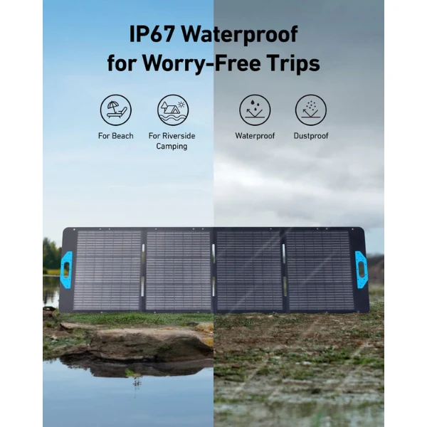 Anker SOLIX PS200 Portable Solar Panel (A24360A1) - Image 2