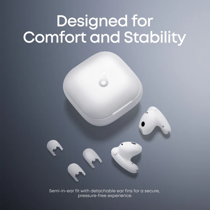 Anker Soundcore Liberty Buds Wireless Semi-in-Ear Earbuds with ANC - Image 3