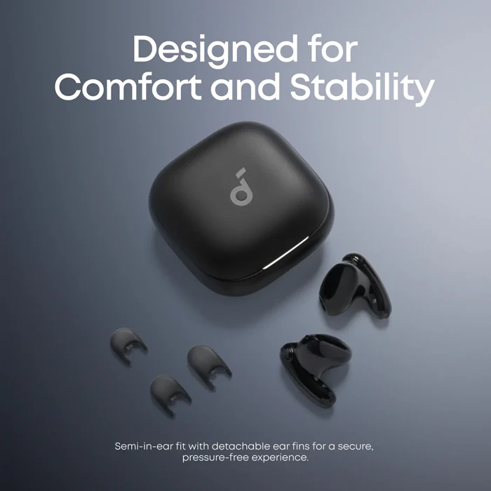 Anker Soundcore Liberty Buds Wireless Semi-in-Ear Earbuds with ANC - Image 4