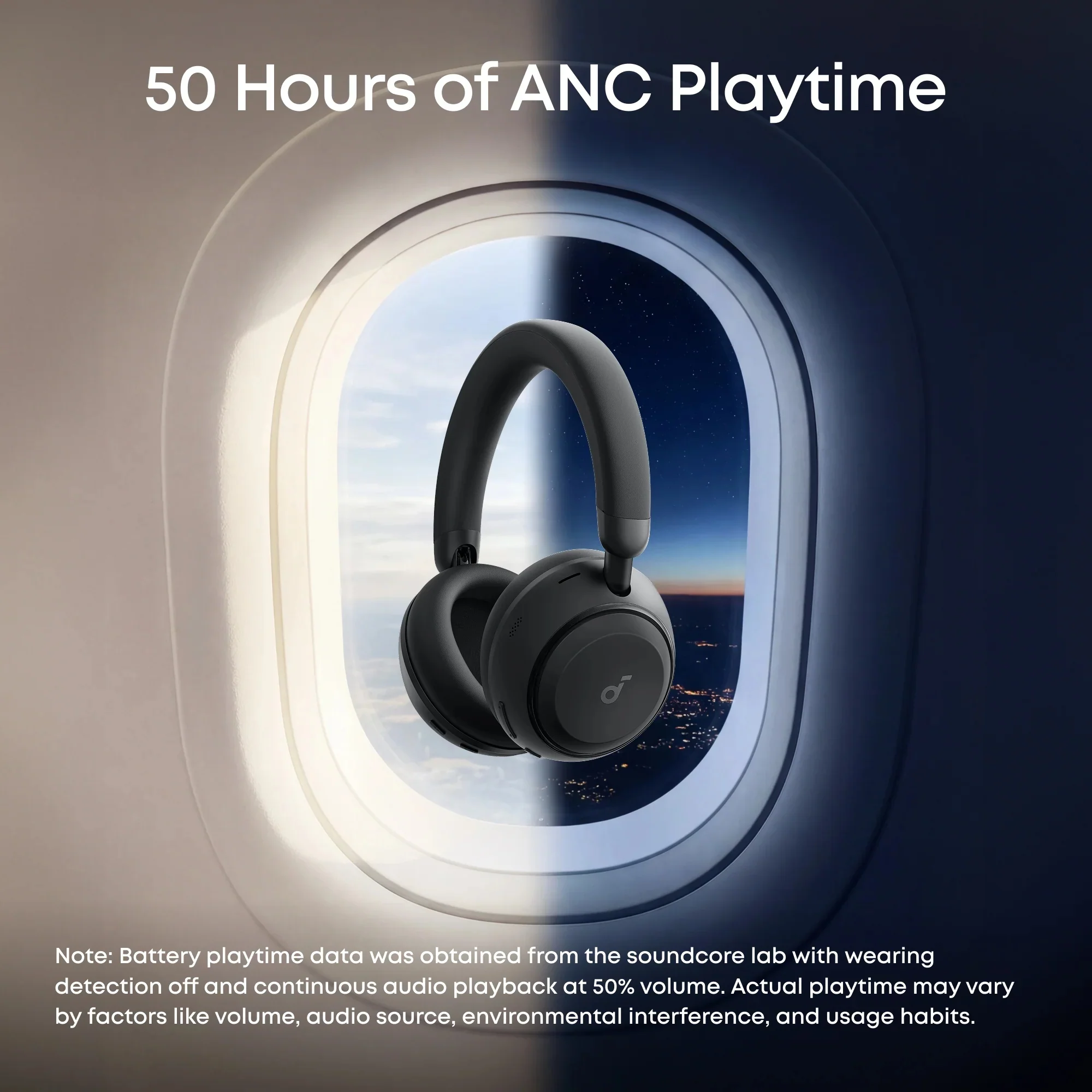 Anker Soundcore Space 2 ANC Over-Ear Headphones - Image 7