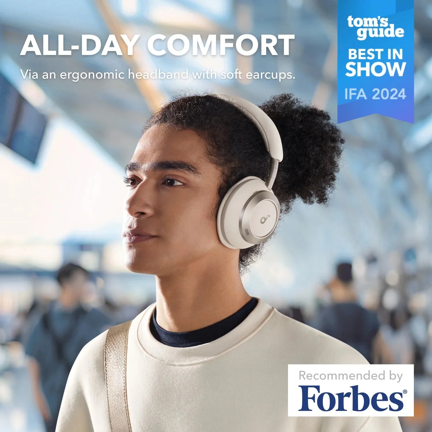 Anker Space One Pro Over-Ear Headphones - Image 3