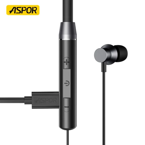 Aspor A601 Wireless Neckband Earbuds - Image 4