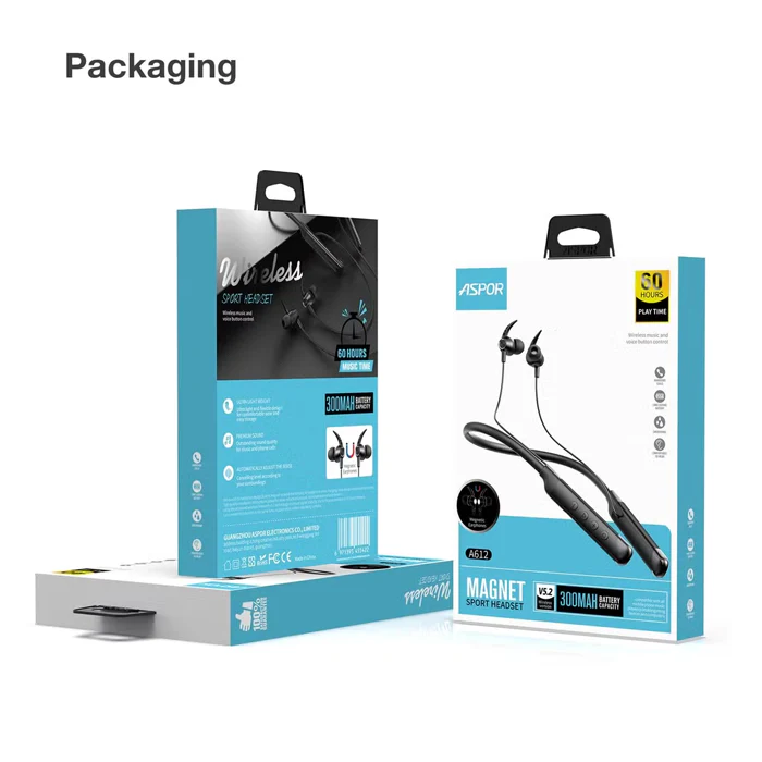 Aspor A612 Bluetooth Earphone - Image 6