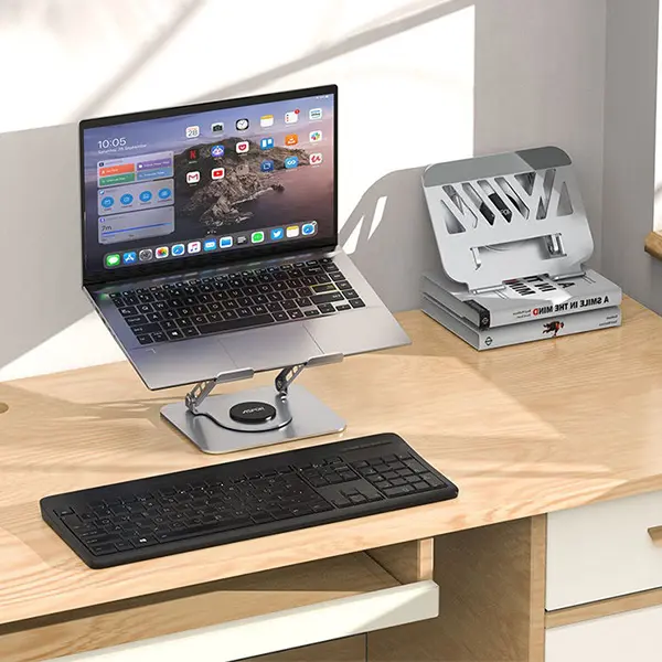 Aspor A703 Adjustable Metal Laptop Stand - Image 8