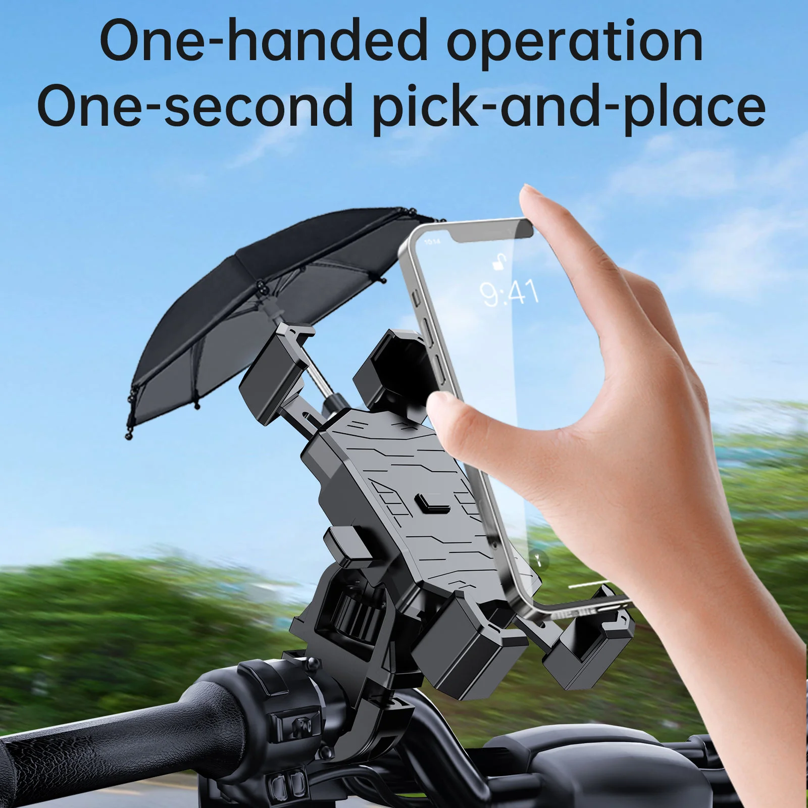 Aspor Bicycle Mobile Phone Holder (A706) - Image 7