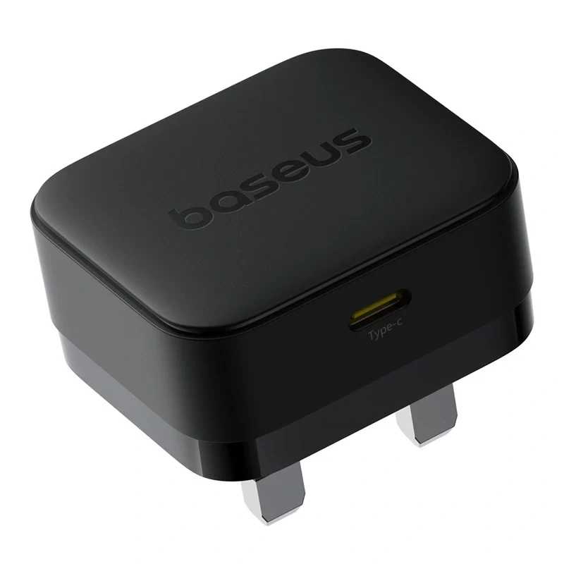 Baseus 1C 20W Palm Fast Charger with Type C to C Cable - UK (Adapter) - Image 2