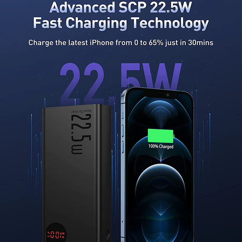 Baseus Adaman 20000mAh 22.5W PowerBank - Image 5