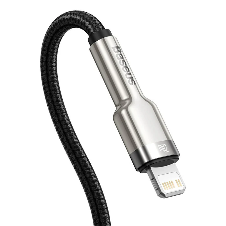 Baseus Cafule Metal USB-C to Lightning Cable (200cm) - Image 2