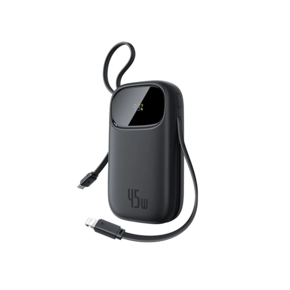 Baseus EnerFill FC31 Qpow 3 Digital Display Power Bank with USB-C+iP 10000mAh 45W