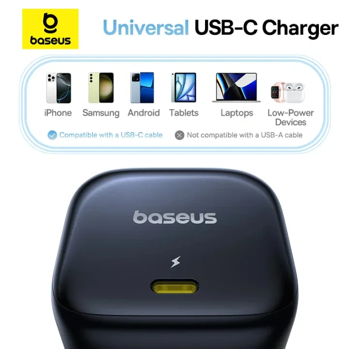 Baseus PicoGo AE11 GaN 45W Fast Charger - UK (Adapter) - Image 2