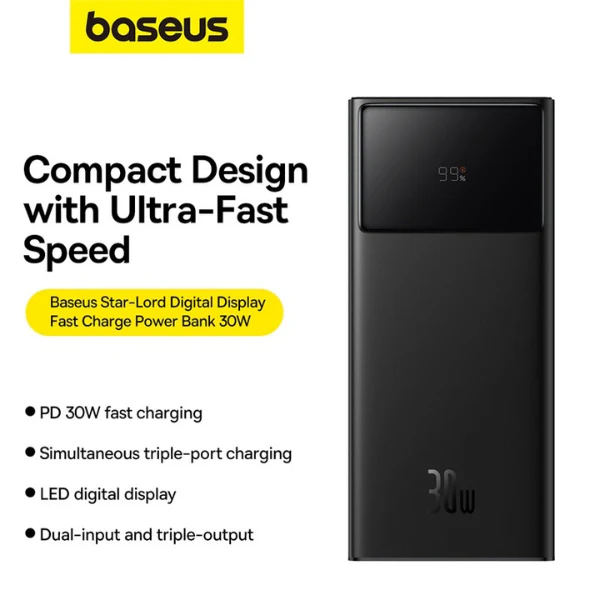 Baseus Star-Lord 30000mAh 30W Powerbank - Image 8