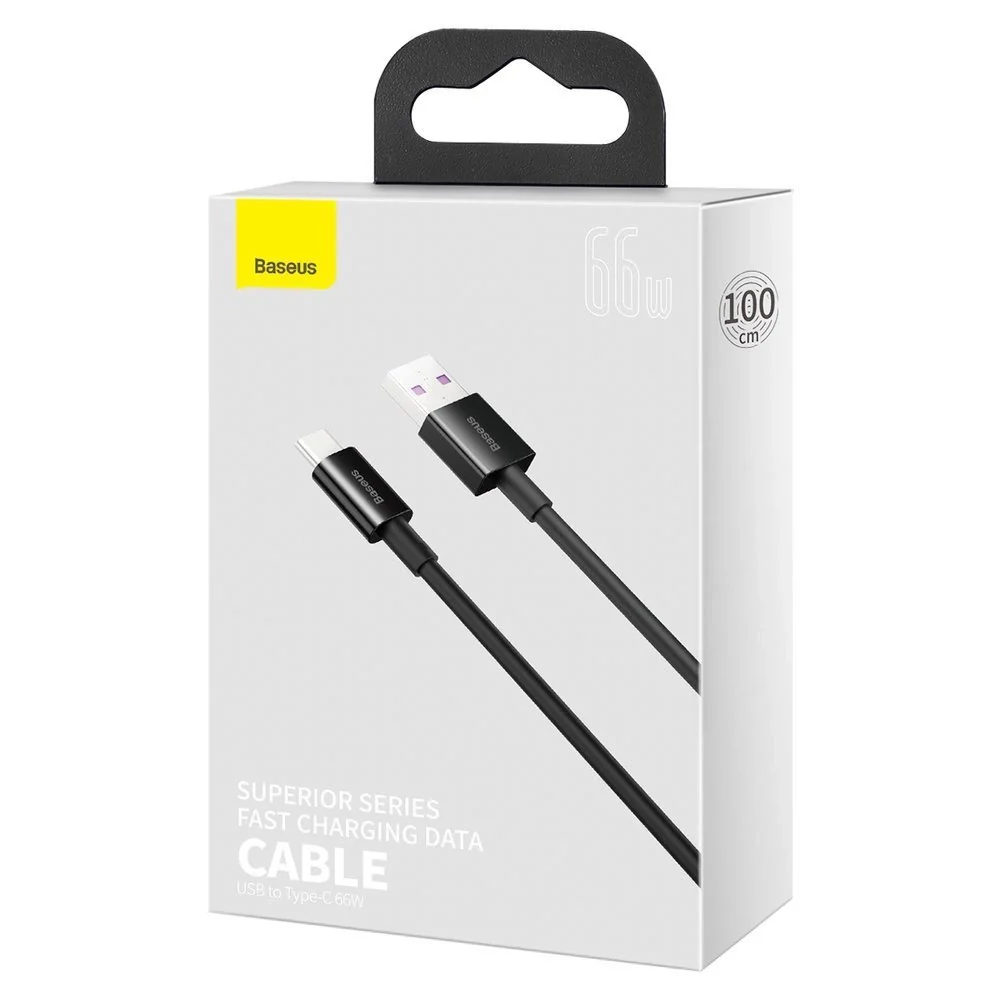 Baseus Superior Series Fast Charging Data Cable - 66W (USB-A to USB-C) - Image 5