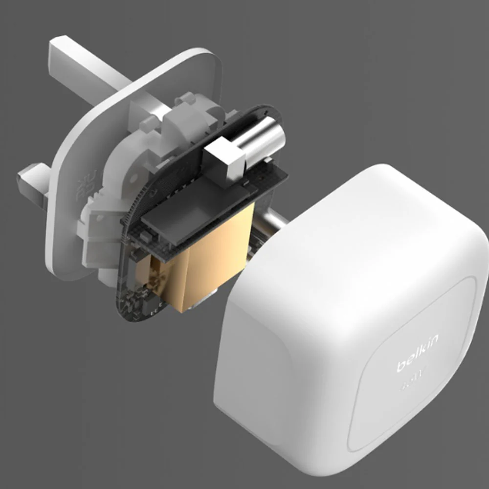Belkin BoostCharge Compact USB-C Wall Charger 45W UK Plug - Image 4