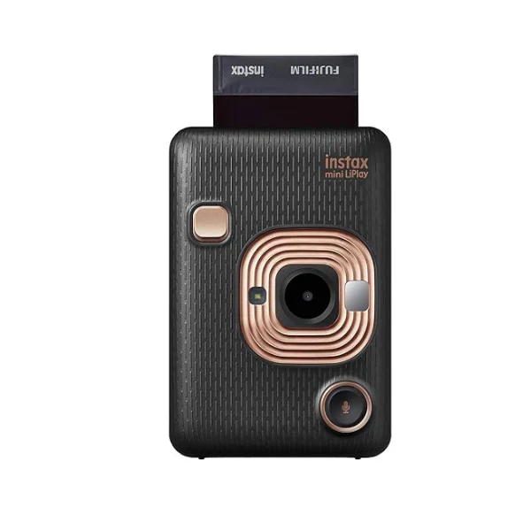Fujifilm Instax Mini LiPlay Elegant Black Hybrid Instant Camera - Image 3