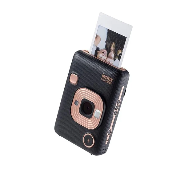 Fujifilm Instax Mini LiPlay Elegant Black Hybrid Instant Camera - Image 4