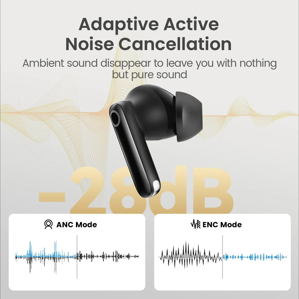 HAYLOU HQ5 True Wireless Noise Cancellation Earphones - Image 4