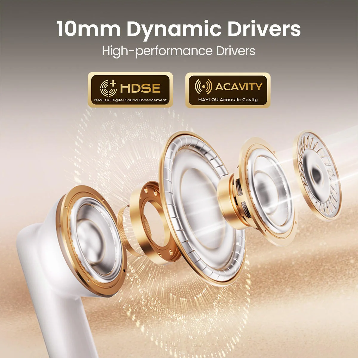 HAYLOU HQ5 True Wireless Noise Cancellation Earphones - Image 6