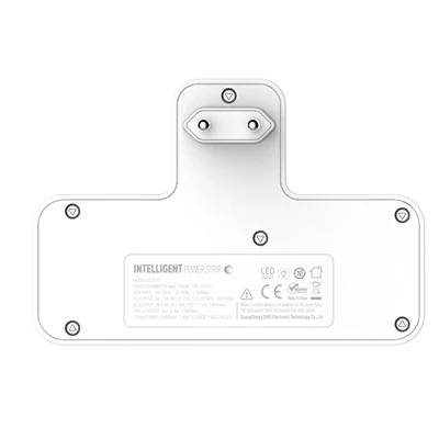 LDNIO 2 AC Outlets Portable Extension Power Socket - SC2311 - Image 4