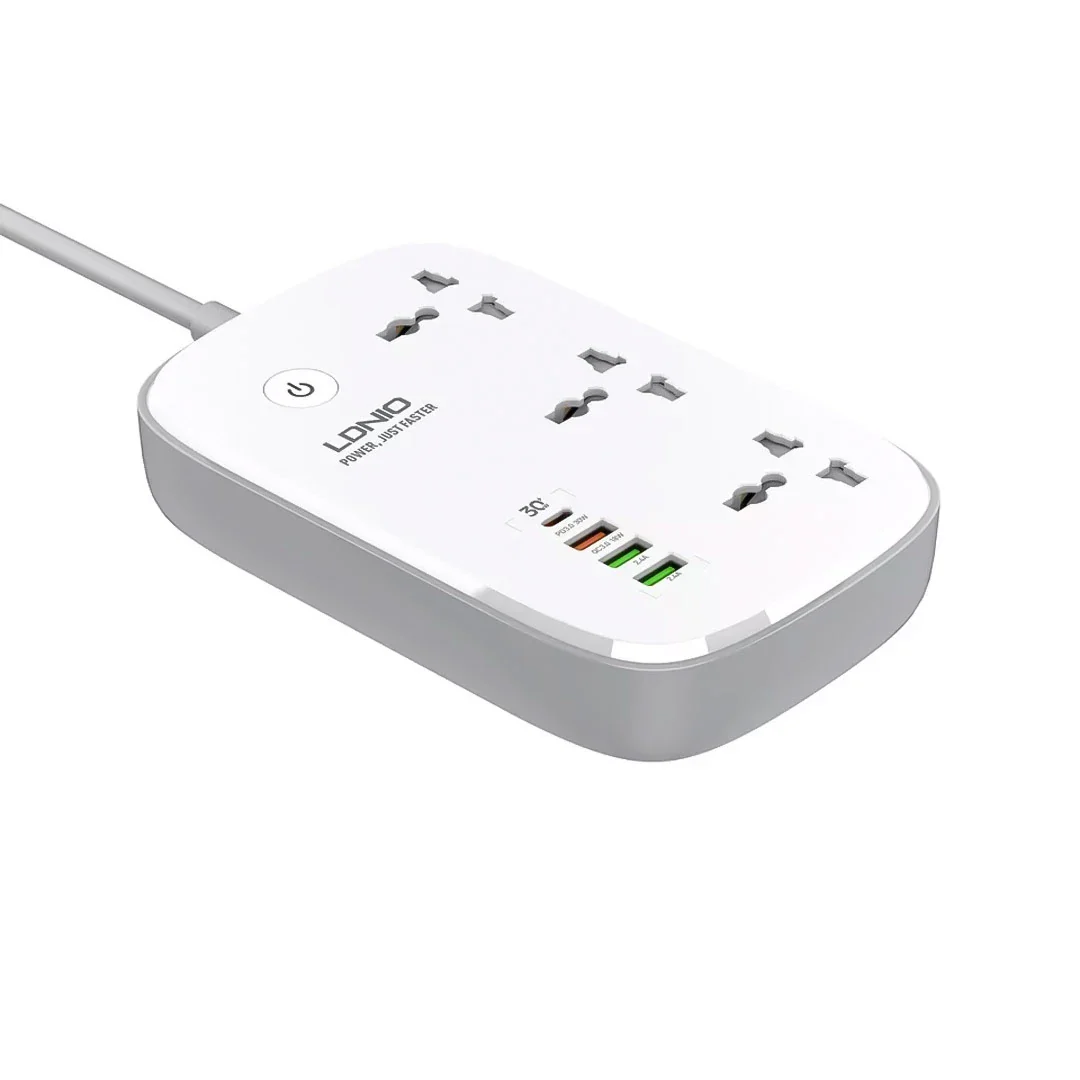 LDNIO 3 AC Outlets Wi-Fi Smart Power Strip Extension - SCW3451 - Image 6