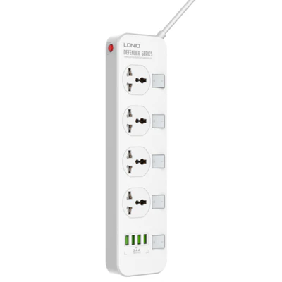 LDNIO 4 AC Outlets Universal Power Strip (Extension) - SC4408 - Image 3