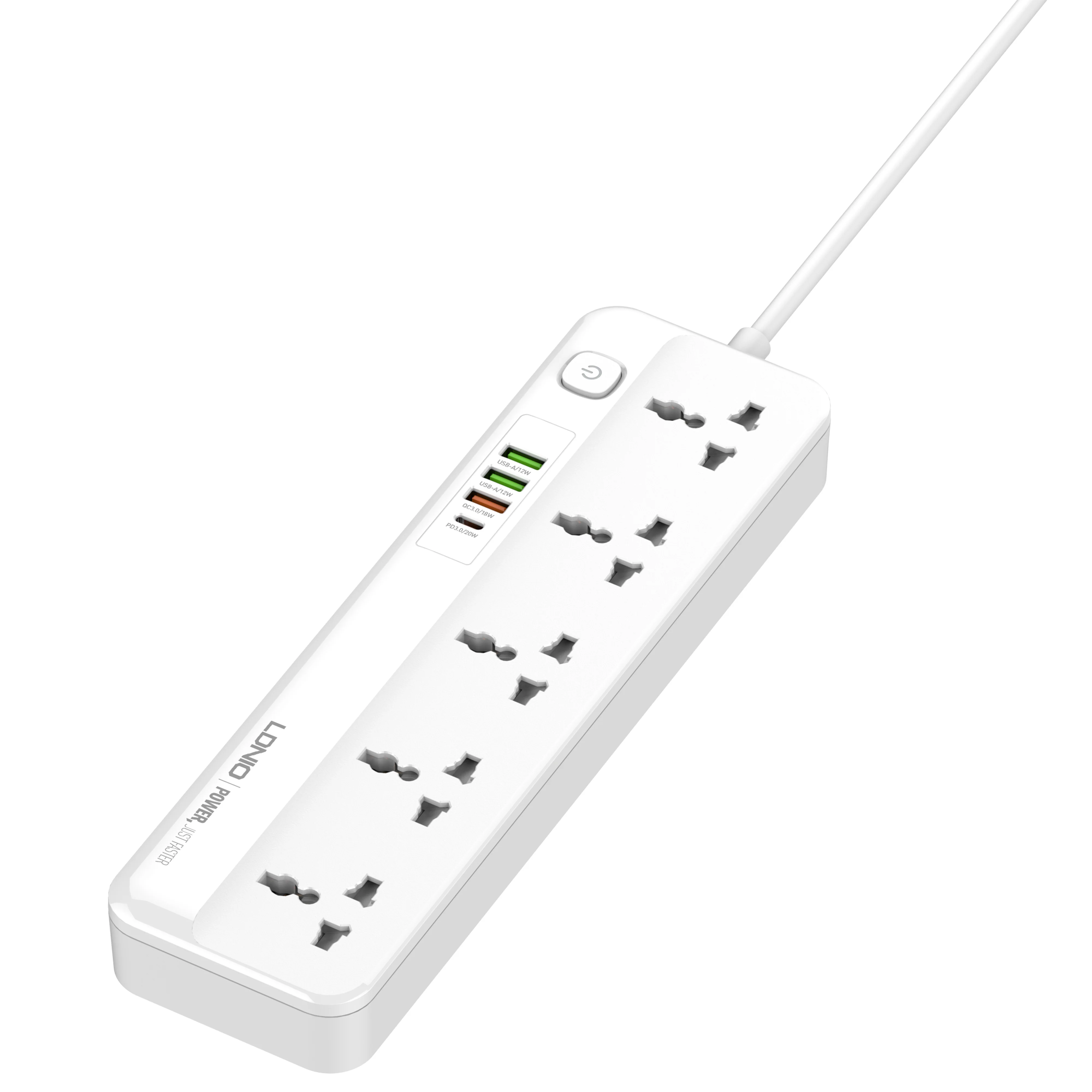 LDNIO 5 AC Outlets Universal Power Strip (Extension) - SC5415 - Image 3