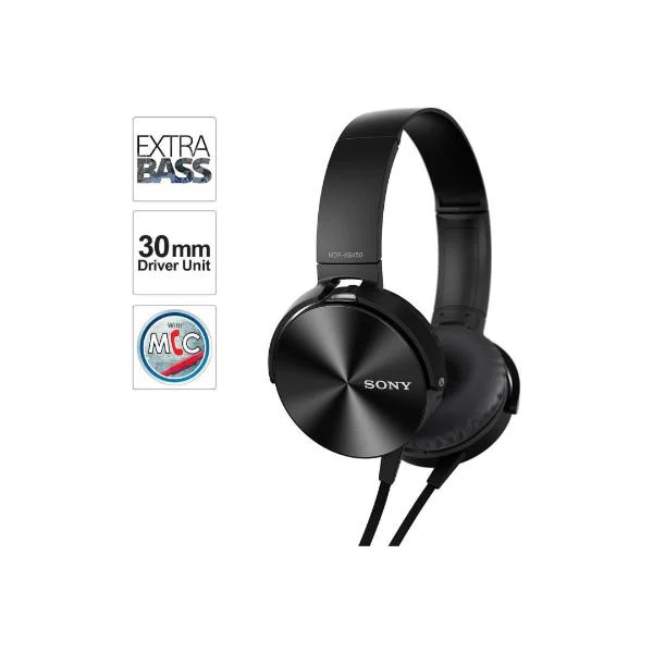 Sony MDR-XB450AP EXTRA BASS Headphones - Image 3