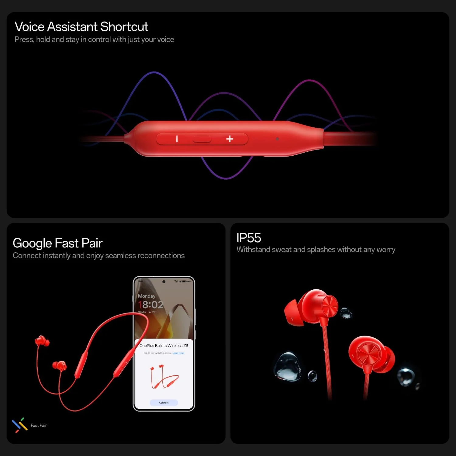 OnePlus Bullets Wireless Z3 in-Ear Neckband - Image 5