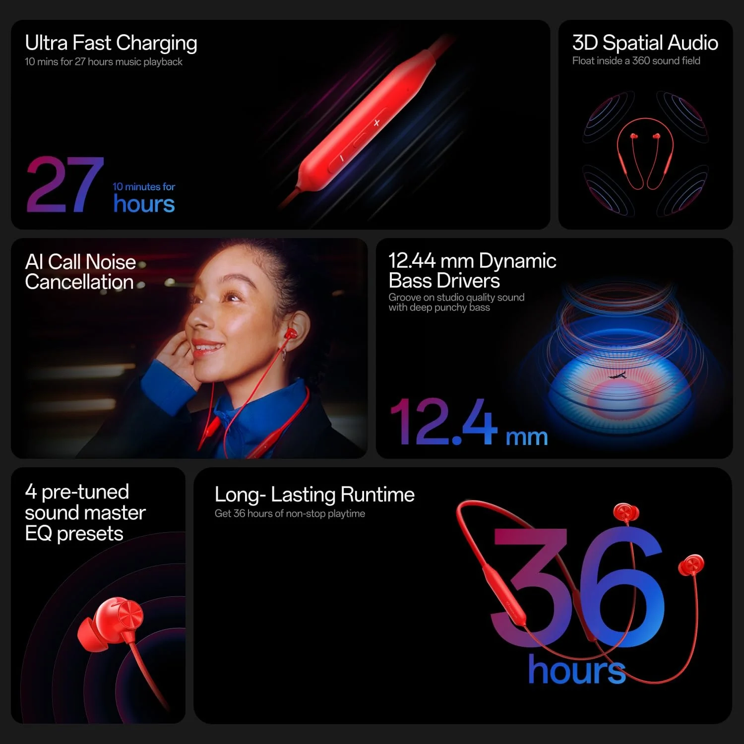 OnePlus Bullets Wireless Z3 in-Ear Neckband - Image 6
