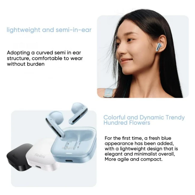 Xiaomi Redmi Buds 6 Active Wireless Earbuds - Image 7