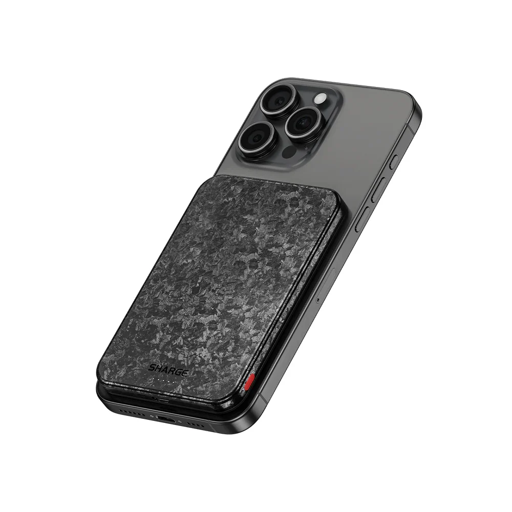 Sharge Carbon Mag 5000 mAh Power Bank (MagSafe) - C3 - Image 2