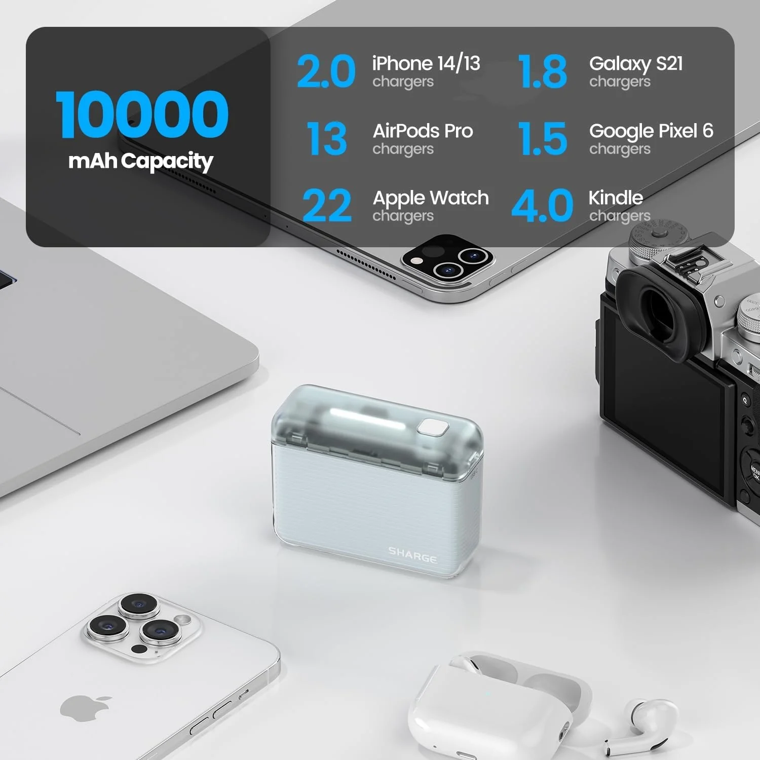Sharge Flow 10000 mAh Power Bank (SP020) - Image 6