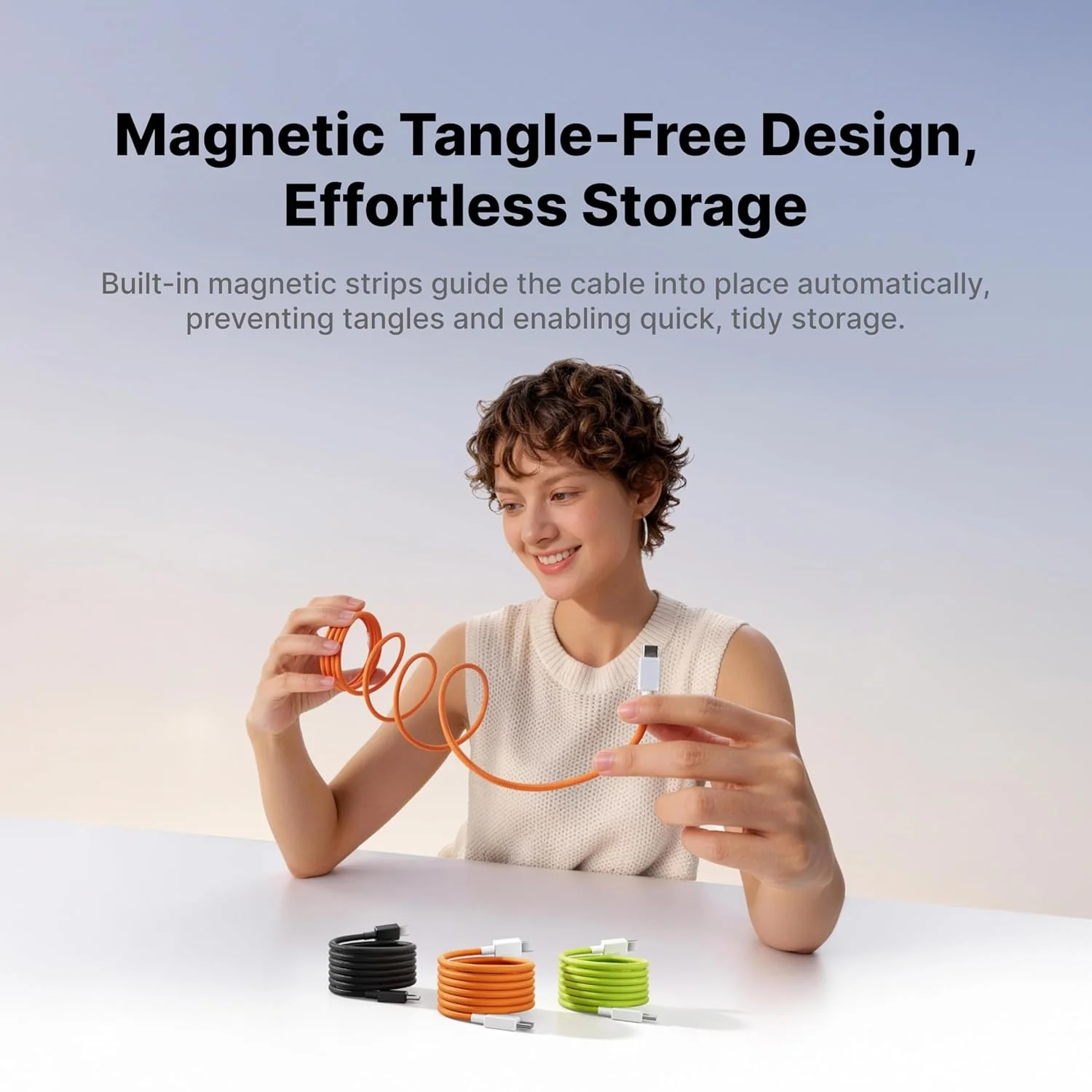 Sharge MagLoop 240W Magnetic USB-C Cable (L7) - Image 5